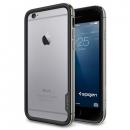 Spigen アルミバンパー ネオ・ハイブリッド EXメタル グレイ iPhone 6