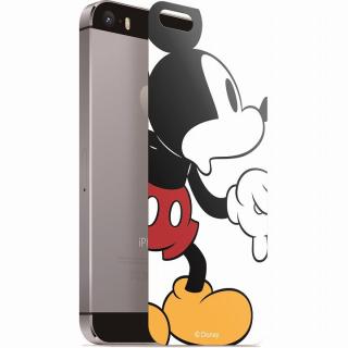 iPhone SE/5s/5 フィルム ディズニー 背面強化ガラス ミッキーマウス iPhone SE/5s/5