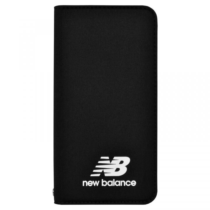 iPhone8/7/6s/6 ケース New Balance(ニューバランス) シンプル手帳ケース ブラック iPhone SE 第2世代/8/7/6s/6_0