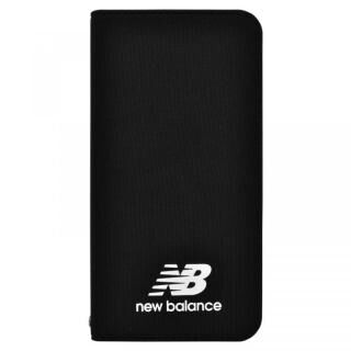 iPhone XS/X ケース New Balance(ニューバランス) シンプル手帳ケース ブラック iPhone XS/X