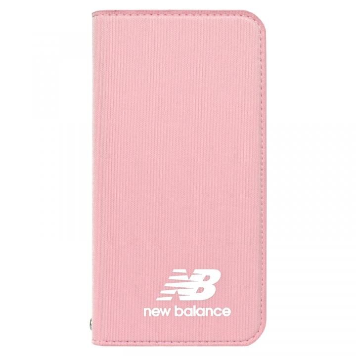 iPhone XS/X ケース New Balance(ニューバランス) シンプル手帳ケース ピンク iPhone XS/X_0