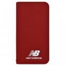 New Balance(ニューバランス) シンプル手帳ケース レッド iPhone XR