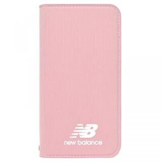 iPhone XR ケース New Balance(ニューバランス) シンプル手帳ケース ピンク iPhone XR
