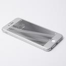 Deff W-FACE 強化ガラス&アルミ液晶保護 シルバー iPhone 6s Plus/6 Plus
