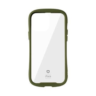 iPhone 13 Pro Max (6.7インチ) ケース iFace Reflection強化ガラスクリアケース カーキ iPhone 13 Pro Max