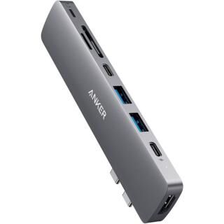 Anker PowerExpand Direct 8-in-2 USB-C PD メディア ハブ グレー