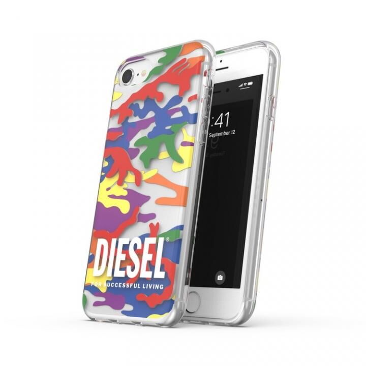 iPhone8/7ケース】DIESEL+Pride Clear Case SS21 colourful iPhone SE ...