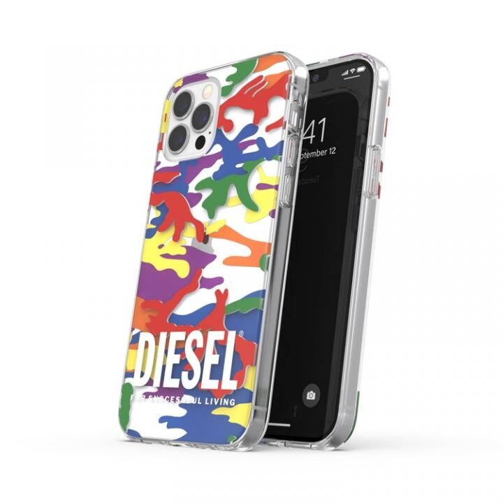 DIESEL+Pride Clear Case SS21 colourful iPhone 12/12 Pro_0