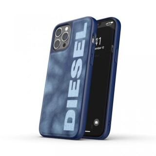 iPhone 12 Pro Max (6.7インチ) ケース DIESEL Moulded Case Bleached Denim SS21 Blue/White iPhone 12 Pro Max