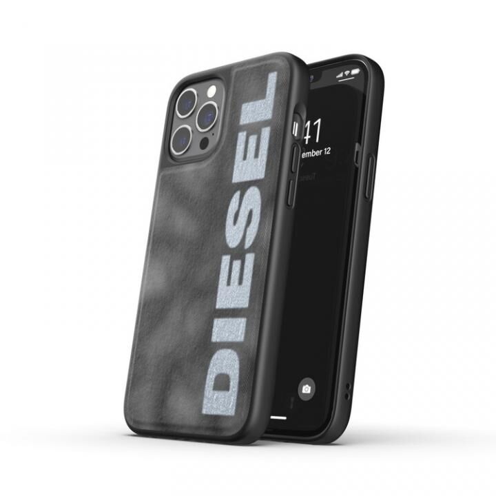 DIESEL Bleached Denim Case SS21 Grey/White iPhone 12 Pro Max_0