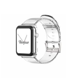 miak CLEAR BAND for Apple Watch 45/44/42mm クリア【6月上旬】