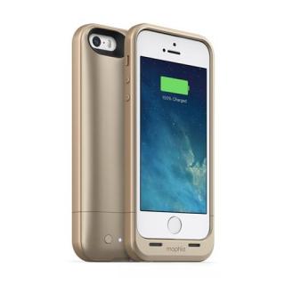 iPhone SE/5s/5 ケース 薄型バッテリー内蔵ケース mophie juice pack air  iPhone SE/5s/5 ゴールド
