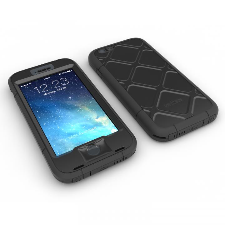 iPhone6s/6 ケース Touch ID対応 防水/防塵/防雪/耐衝撃ケース WETSUIT ブラック iPhone 6s/6_0