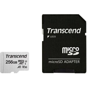 トランセンド 256GB UHS-I U１ microSDXCカード（変換アダプター付）_0