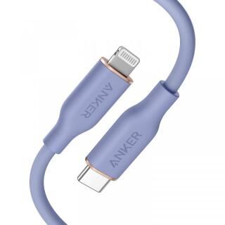 Anker PowerLine III Flow USB-C & ライトニングケーブル 0.9m ラベンダー【7月上旬】