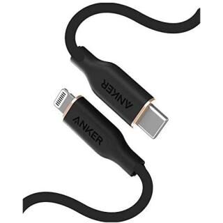 Anker PowerLine III Flow USB-C & ライトニングケーブル 0.9m ブラック【7月上旬】