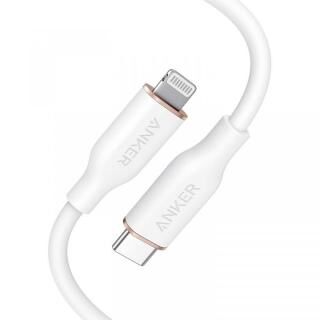 Anker PowerLine III Flow USB-C & ライトニングケーブル 0.9m ホワイト【7月上旬】