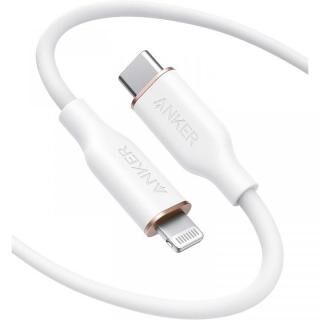 Anker PowerLine III Flow USB-C & ライトニングケーブル 1.8m ホワイト【5月下旬】