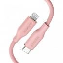 Anker PowerLine III Flow USB-C & ライトニングケーブル 0.9m ピンク
