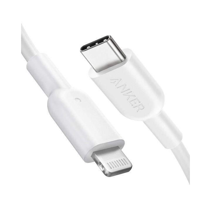 Anker PowerLine II USB-C & Lightningケーブル 0.9m ホワイト_0