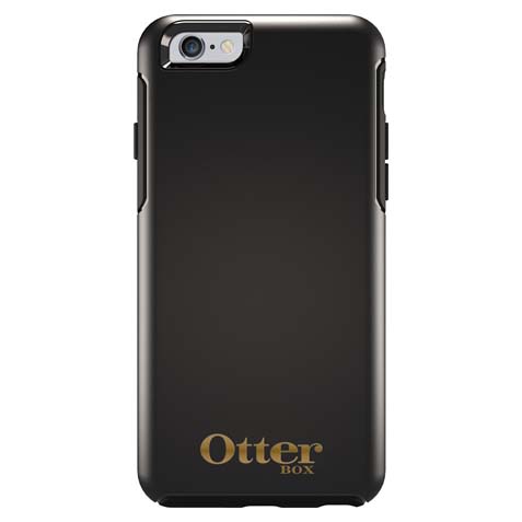 iPhone6 ケース 耐衝撃ケース OtterBox Symmetry 限定モデル ブラック ゴールドロゴ iPhone 6_0