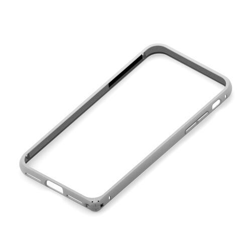 Premium Style アルミニウムバンパー シルバー iPhone SE 第3世代_0