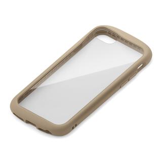 iPhone  SE 第3世代 Premium Style ガラスタフケース ベージュ