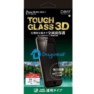 iPhone  SE 第3世代/SE2/8/7 Deff TOUGH GLASS 3D 全画面 透明