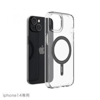iPhone 14 (6.1インチ) ケース AAUXX iRing Magnetic Case マグセーフ対応 クリア iPhone 14
