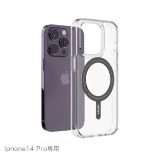 iPhone 14 Pro (6.1インチ) ケース AAUXX iRing Magnetic Case マグセーフ対応 クリア iPhone 14 Pro