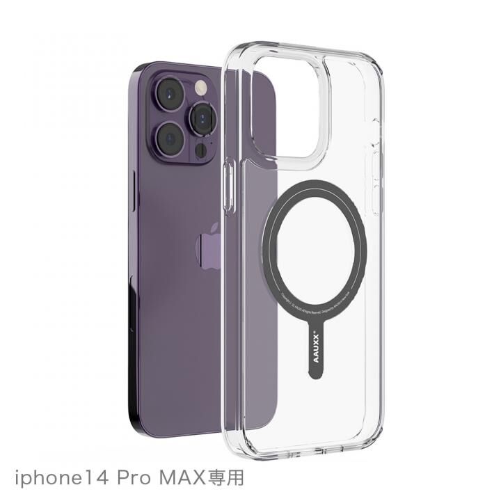 AAUXX iRing Magnetic Case マグセーフ対応 クリア iPhone 14 Pro Max_0