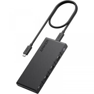 Anker 364 USB-C ハブ 10-in-1 Dual 4K HDMI Black【6月上旬】