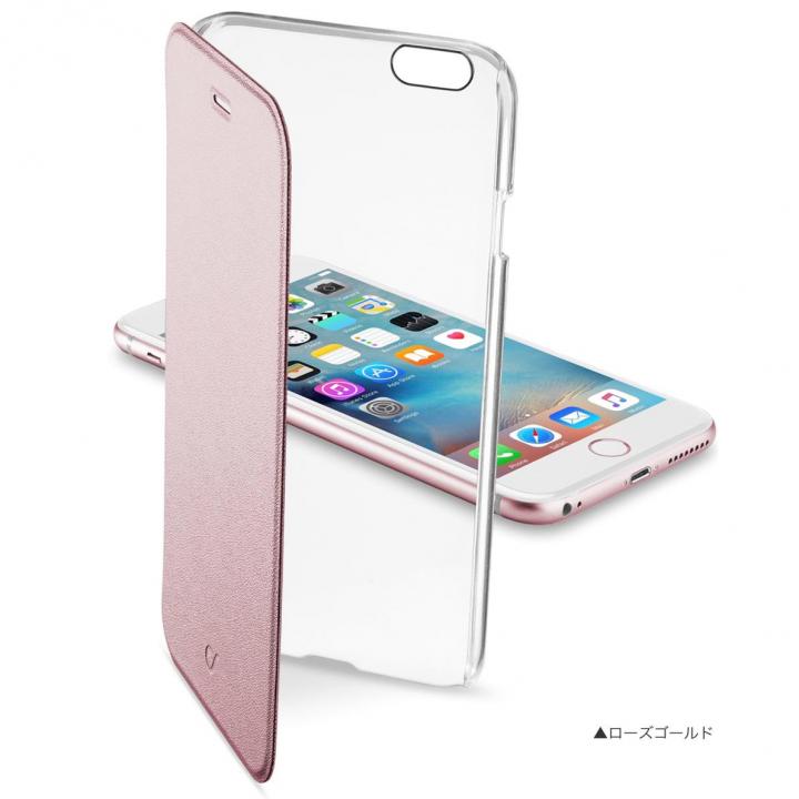 Iphone6 6sケース 背面クリア手帳型ケース Clearbook ローズゴールド Iphone 6s 6の人気通販 Appbank Store