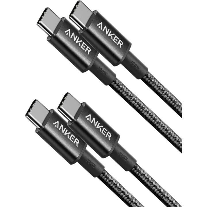 Anker 333 高耐久ナイロン USB-C & USB-C ケーブル 1.0m 2本セット_0