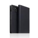 SLG Design Full Grain Leather Case ブラックブルー iPhone 13
