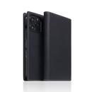 SLG Design Full Grain Leather Case ブラックブルー iPhone 13 Pro