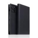 SLG Design Full Grain Leather Case ブラックブルー iPhone 13 Pro Max