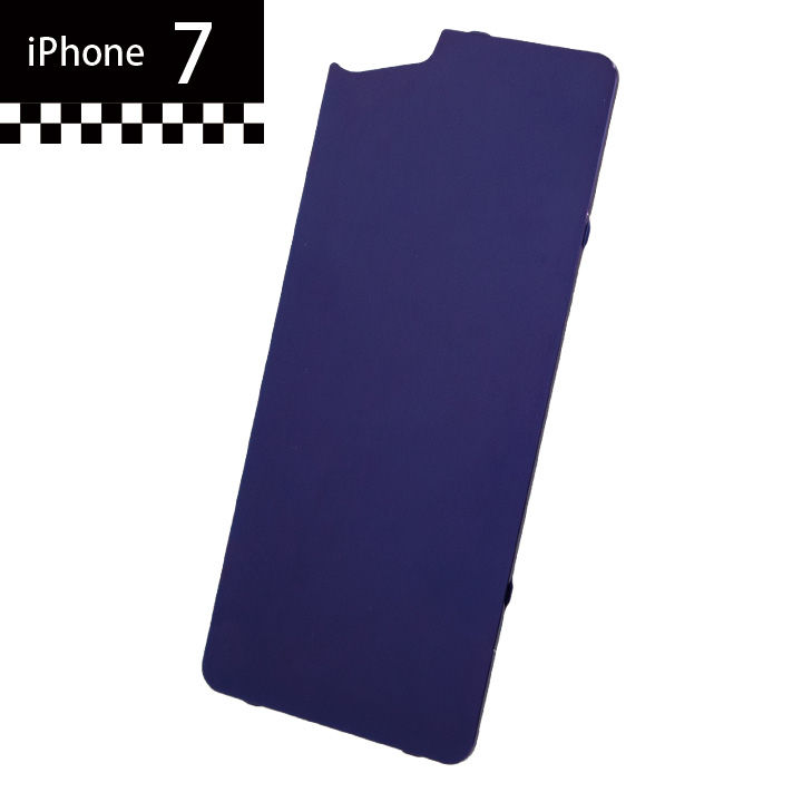 iPhone7 GILD design×AppBank Store ソリッドバンパー用 背面アルミパネル パープル iPhone 7_0
