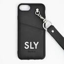 SLY Die cutting_Case ブラック iPhone SE 3/SE2/8/7