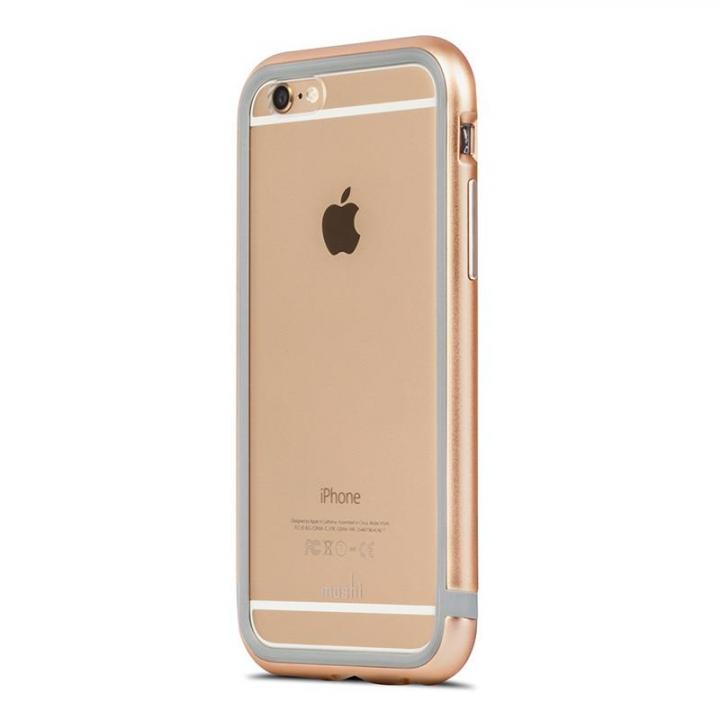 iPhone6s/6 ケース moshi iGlaze Luxe アルミニウムバンパー サテンゴールド iPhone 6/6s_0