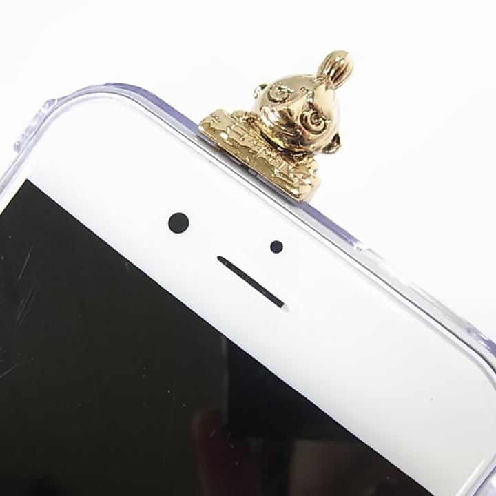 iPhone6 ケース しがみつくミィ ハードクリアケース ゴールド iPhone 6s/6_0