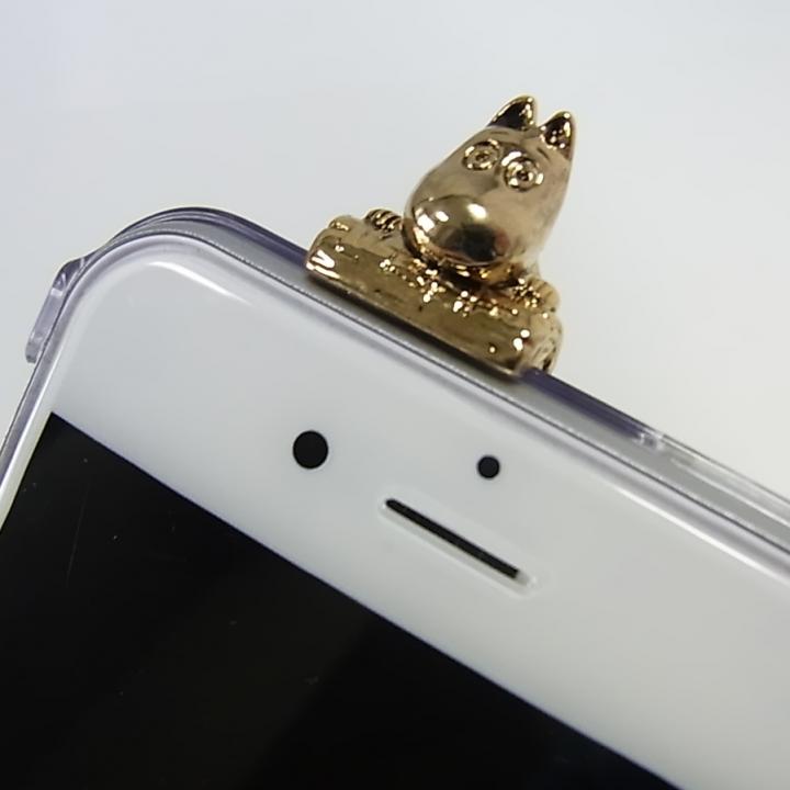 iPhone6 ケース しがみつくムーミン クリアハードケース ゴールド iPhone 6s/6_0
