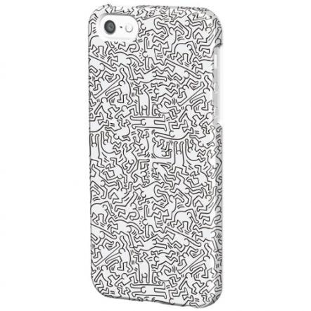 Keith Haring Collection Bezel Case  iPhone SE/5s/5 People/White