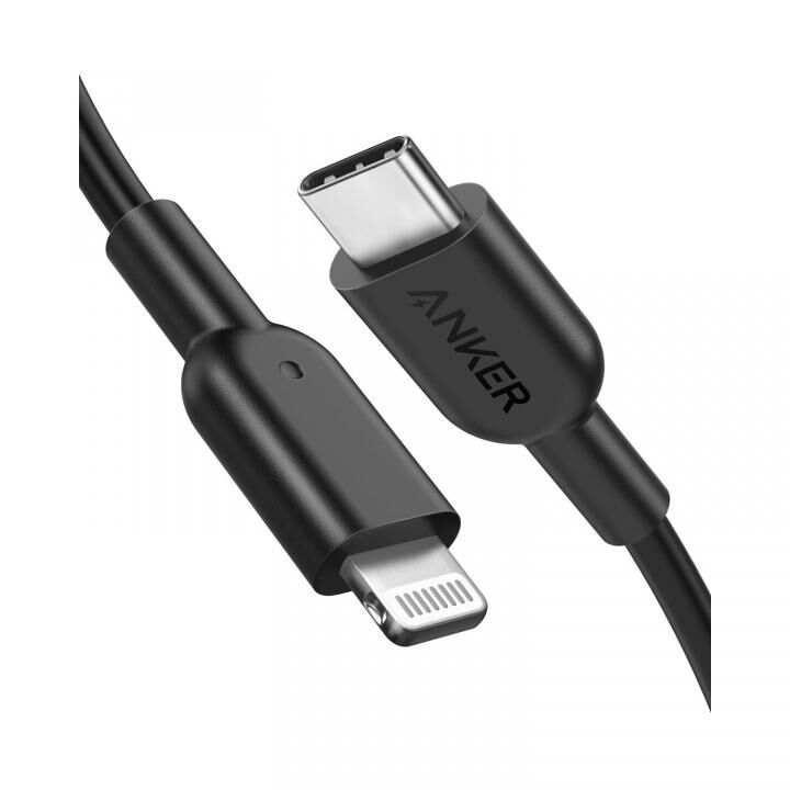 Anker PowerLine II USB-C & Lightningケーブル 0.9m ブラック_0