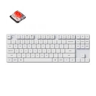Keychron K1 SE ワイヤレス・メカニカルキーボード White LED US配列 テンキーレス Gateron 赤軸