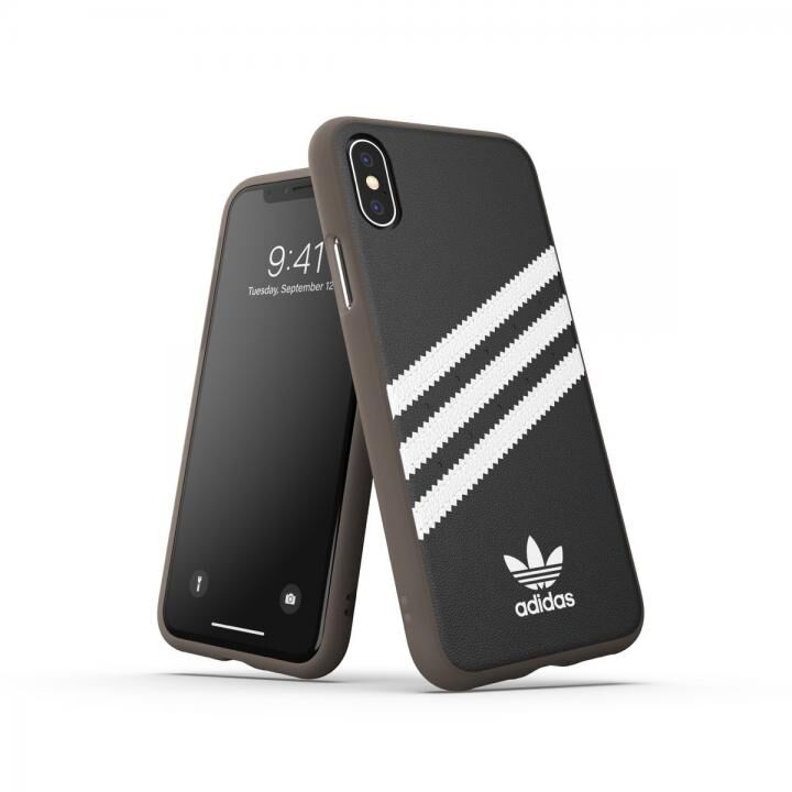 iPhone XS/X ケース adidas OR-Moulded case PU Gumsole SS19 Black/White iPhone XS/X_0