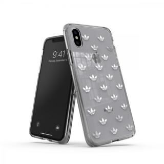 iPhone XS/X ケース adidas OR-Clear Case SS19 Silver iPhone XS/X