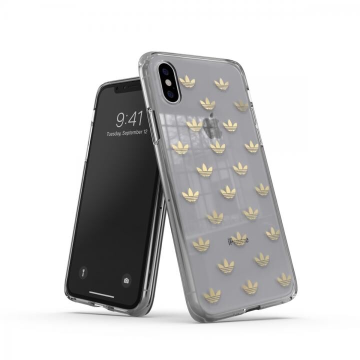 Iphone Xs Xケース Adidas Or Clear Case Ss19 Goldの人気通販