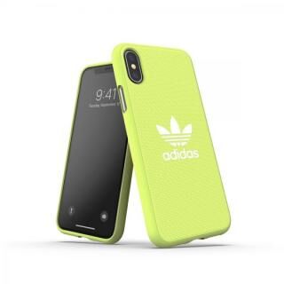 iPhone XS/X ケース adidas OR-Moulded Case CANVAS SS19 Yellow iPhone XS/X