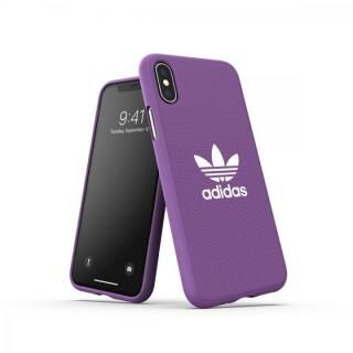 iPhone XS/X ケース adidas OR-Moulded Case CANVAS SS19 Purple iPhone XS/X